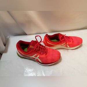 Asics Women's Athletic Shoes - Pink and White